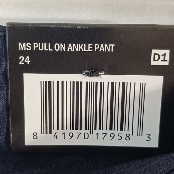 NWT Womens Massini Pull on Ankle Pant Navy Blue Size Small Skinny Midrise - Picture 6 of 15